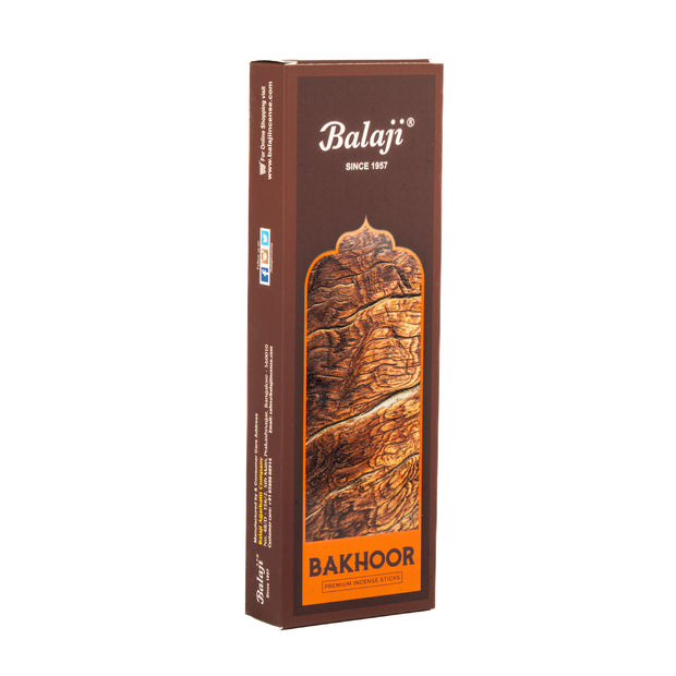 Balaji Bakhoor packaging on a white background