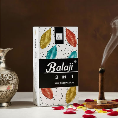 Balaji 3 in 1 - Wet Dhoop Sticks