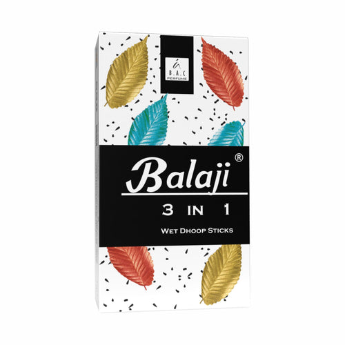 Balaji 3 in 1 - Wet Dhoop Sticks