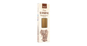 Pure sandalwood bamboo-free incense sticks with soothing woody fragrance