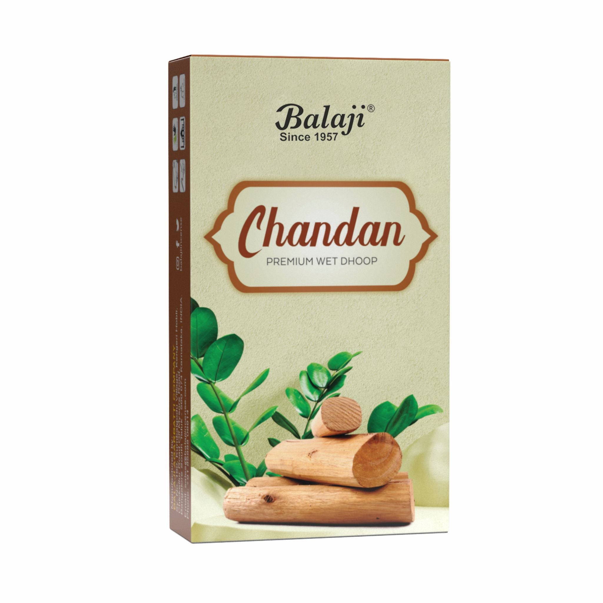 Chandan- Wet Dhoop Sticks