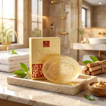 Load image into Gallery viewer, Chandan Gold - Luxury Aroma Soap
