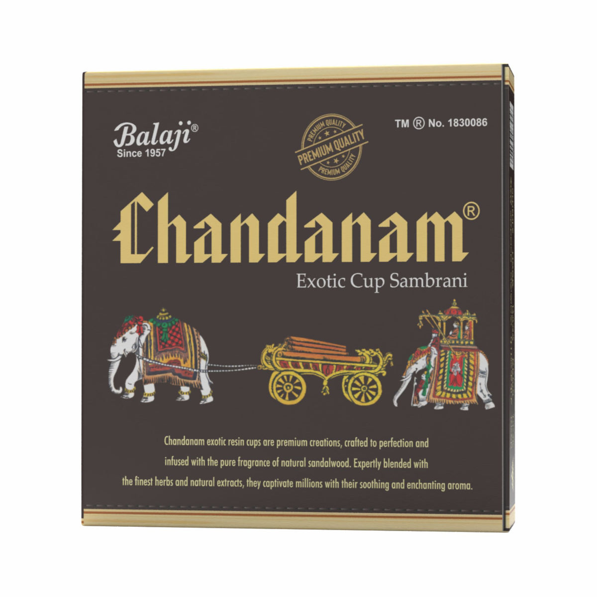 Chandanam Sambrani Cups(12N)