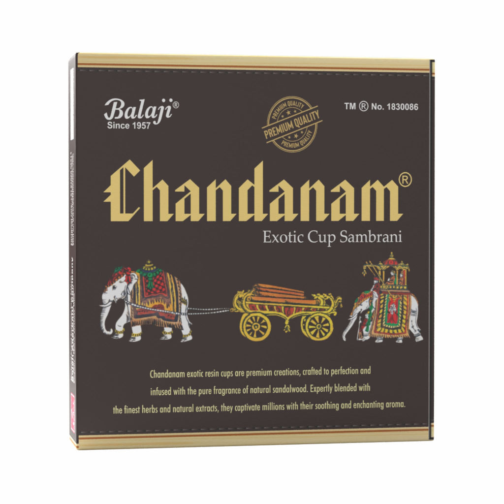 Chandanam Sambrani Cups(12N)