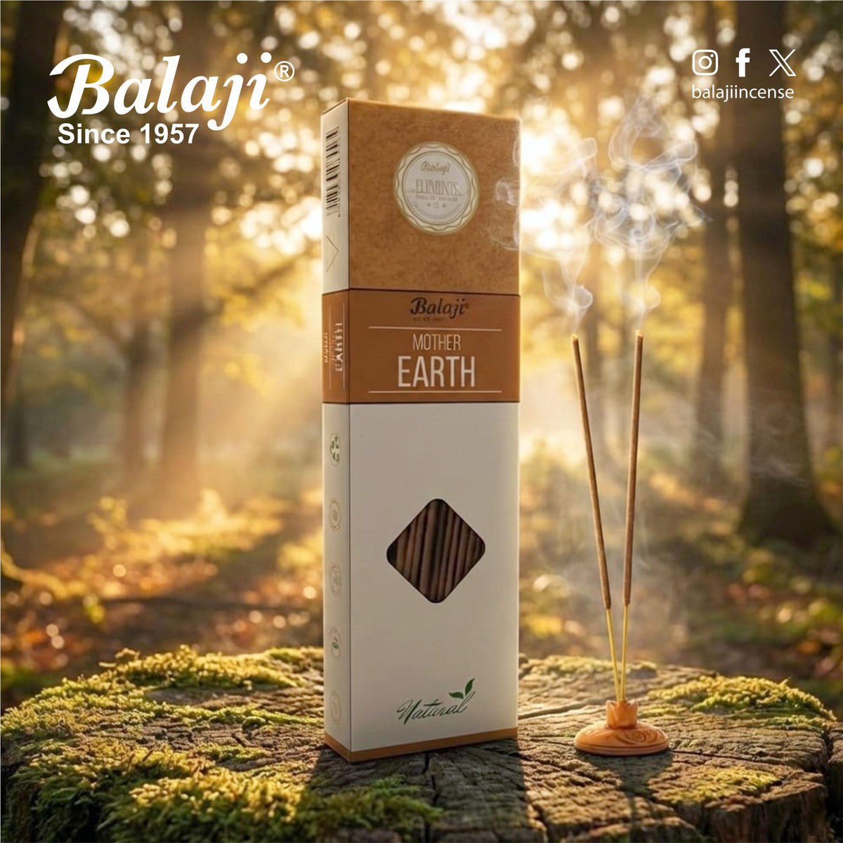Mother Earth Premium Incense Sticks