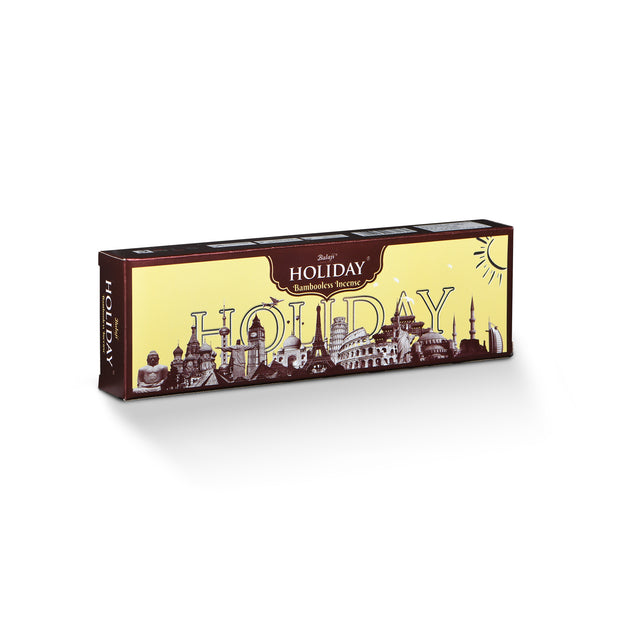 Smokeless holiday incense sticks creating warm and cheerful home ambiance