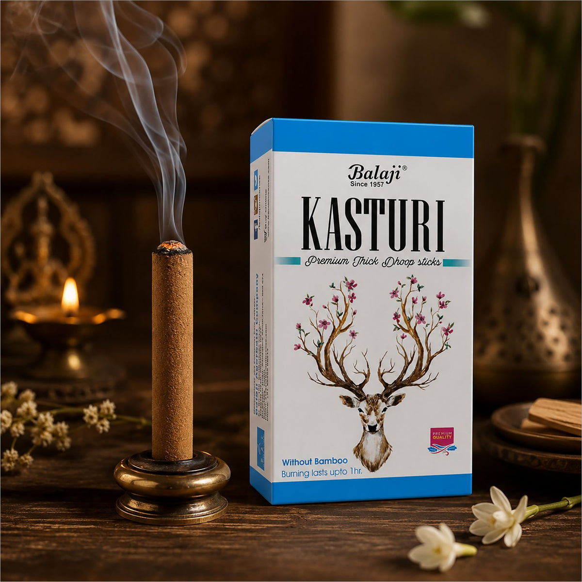 Kasturi - Thick Dhoop Sticks