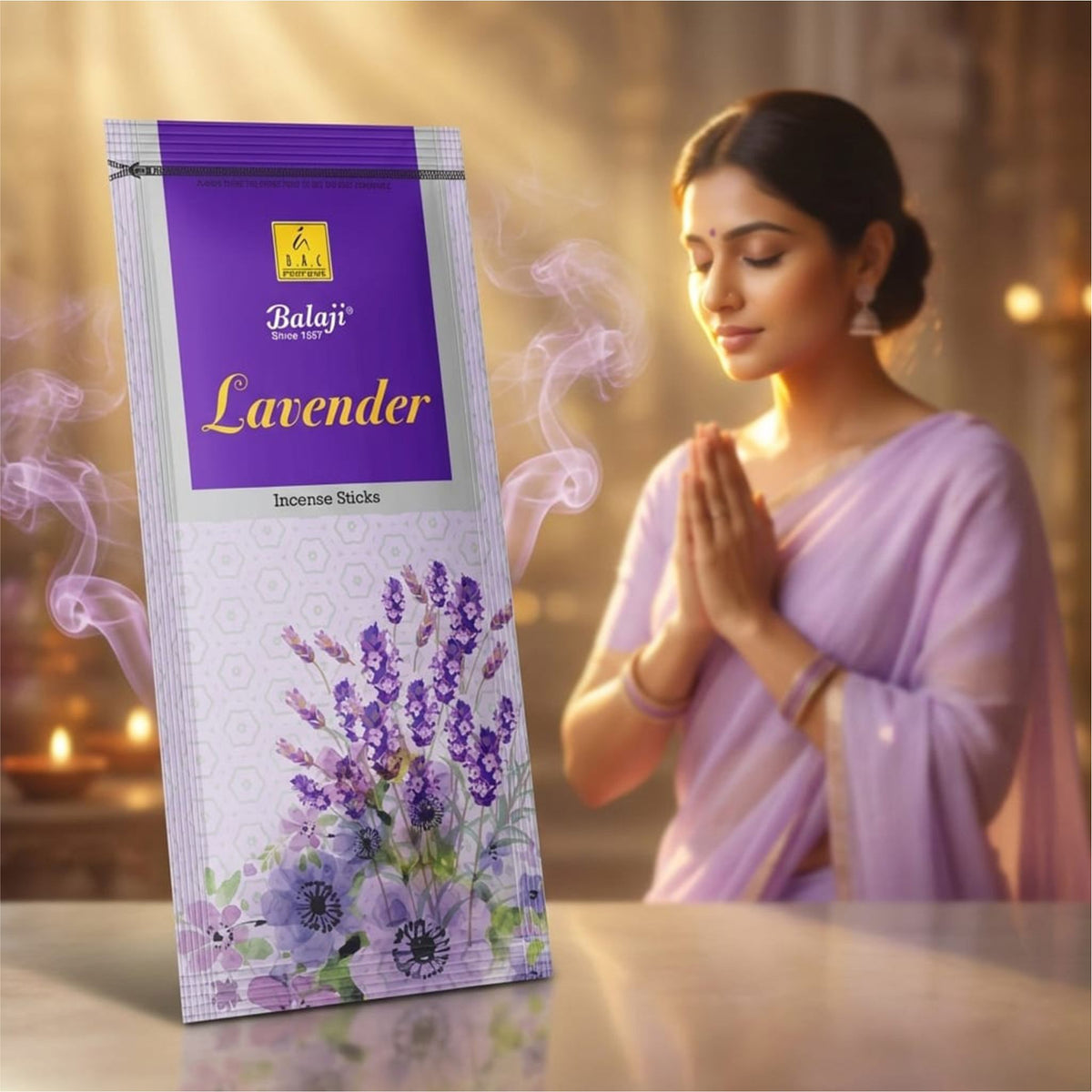 Lavender Zipper - 120gms