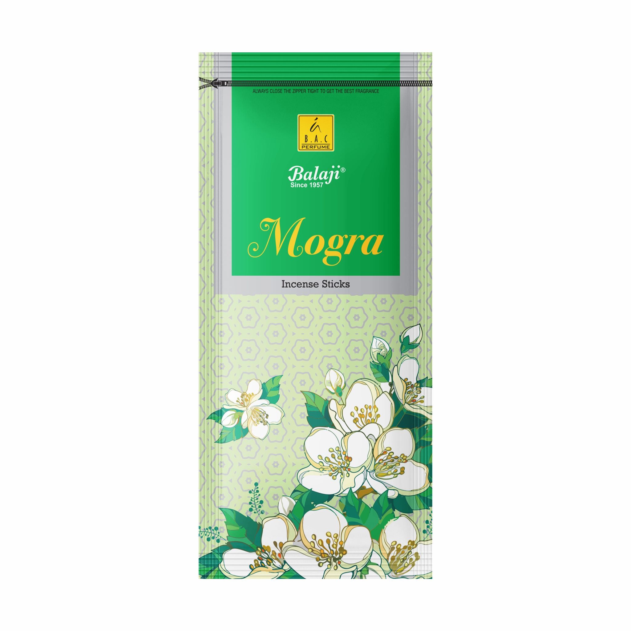 Mogra Zipper - 120gms