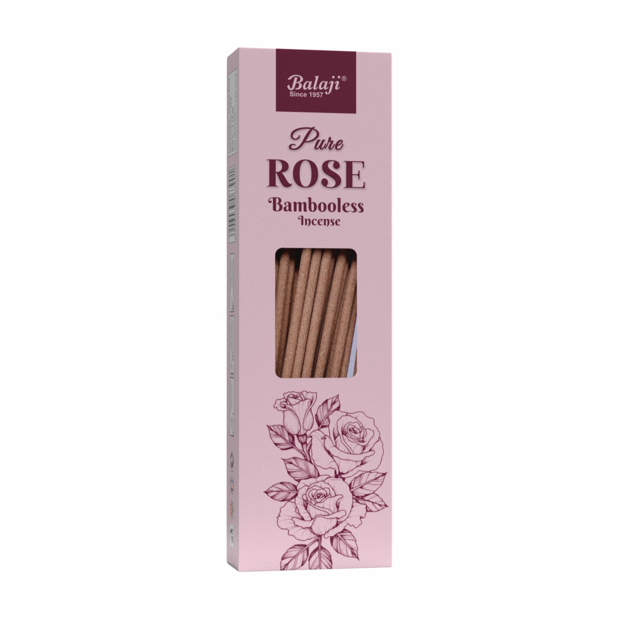 Bambooless Incense - Pure Rose