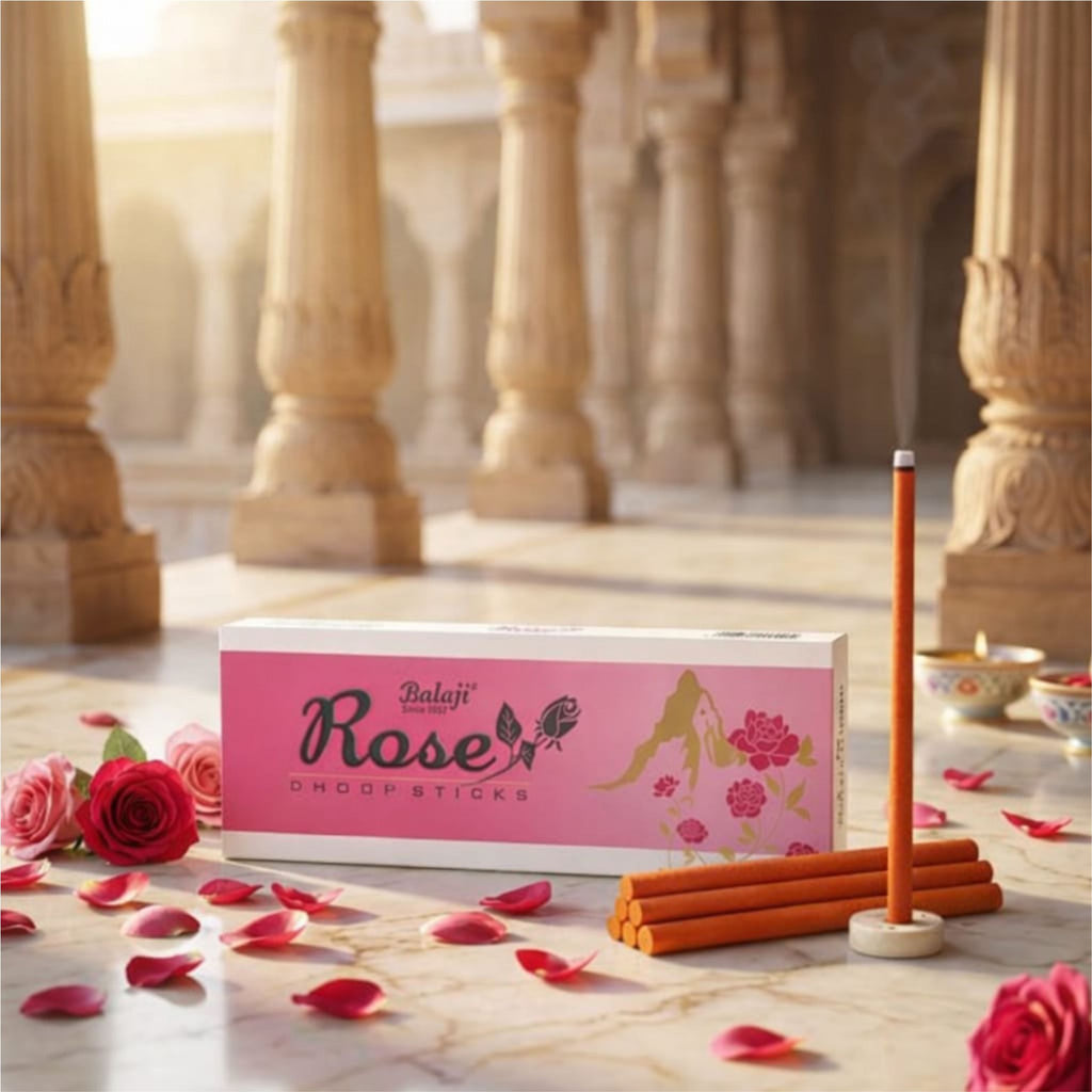 Rose Dhoop 10 Sticks