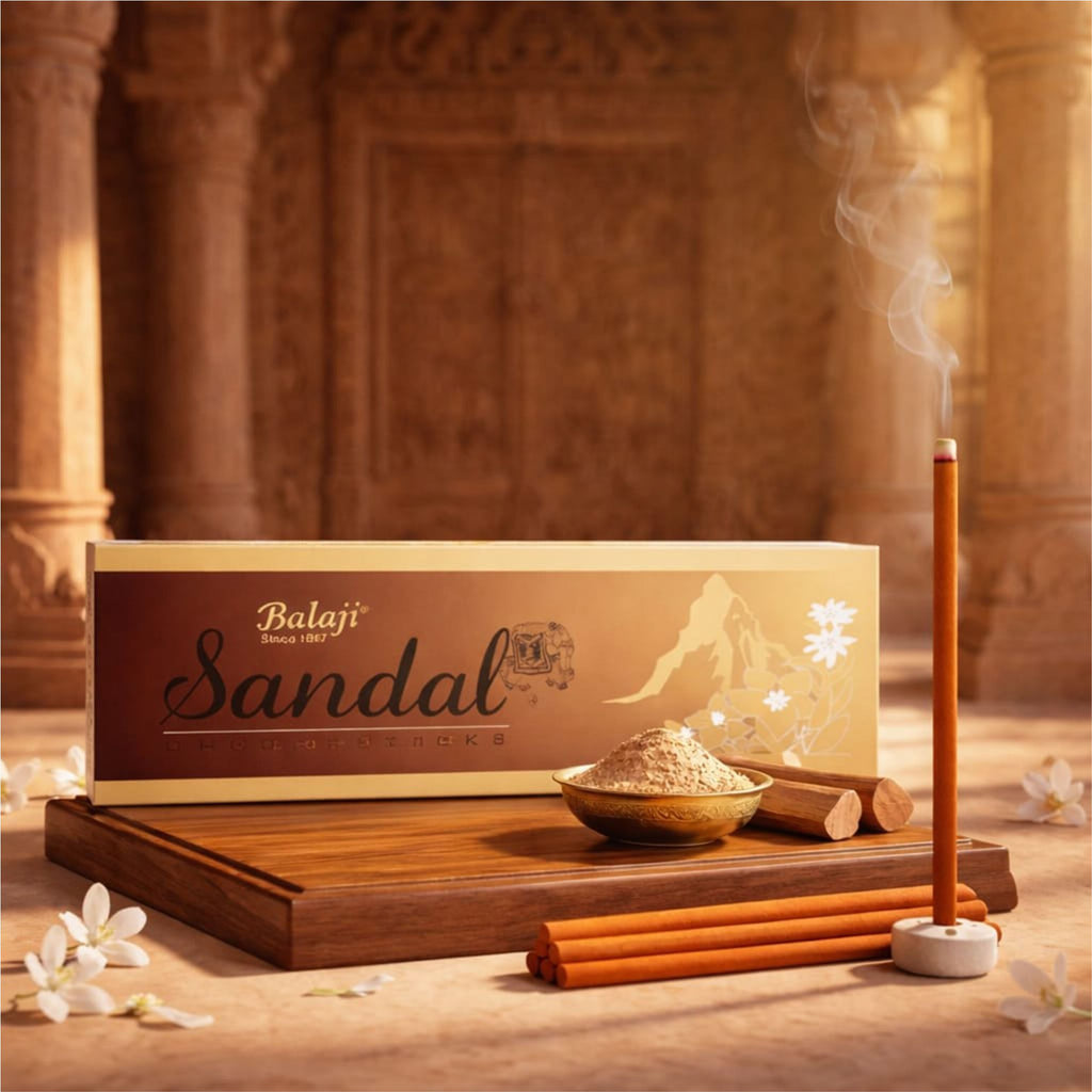 Sandal Dhoop 10 Sticks