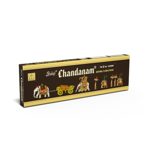 Balaji Incense Chandanam Masala sandalwood fragrance sticks.