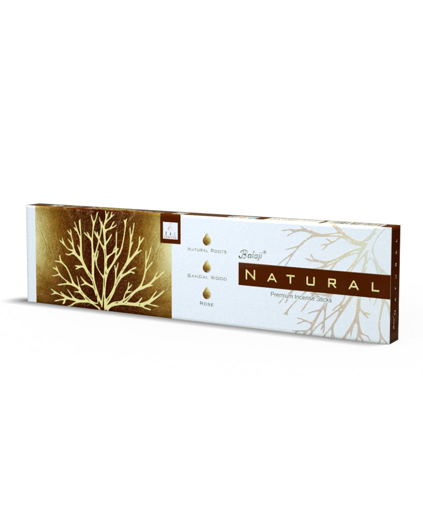 Natural incense sticks with clean and subtle aroma by Balaji Incense.