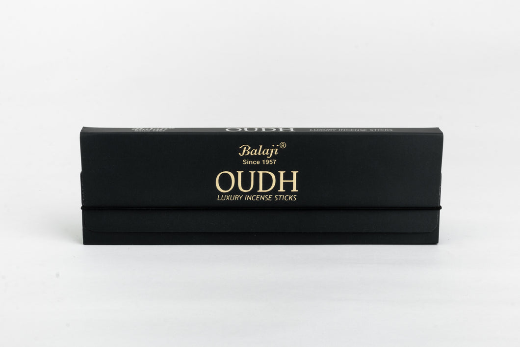 Oudh 25 incense sticks with rich, royal fragrance for meditation and special occasions
