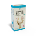A box of Balaji Kasturi thick dhoop sticks with an illustration of a deer on the front